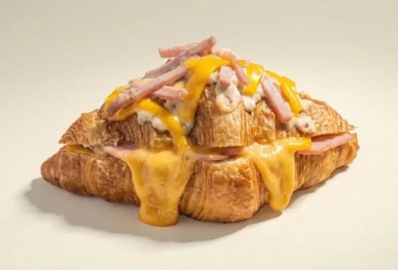 Croissant Ham & Cheddar